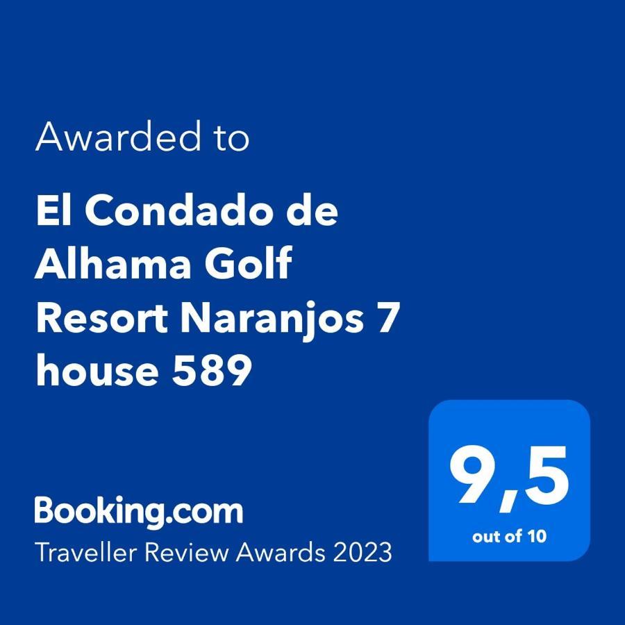 El Condado De Alhama Golf Resort Naranjos 7 House 589 Alhama de Murcia Exterior foto